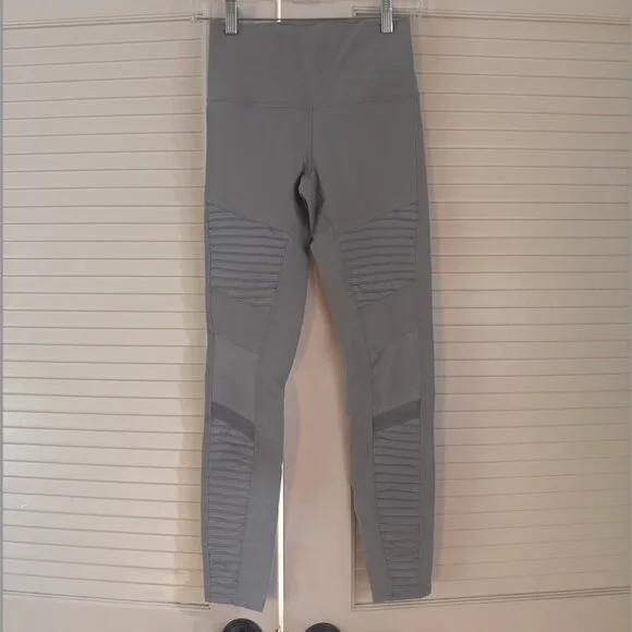 Alo Yoga Womens High Waist Moto Legging Fitted - Picture 5 of 5